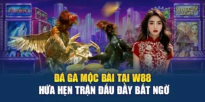 Đá Gà Mộc Bài Tại W88 - Hứa Hẹn Trận Đấu Đầy Bất Ngờ