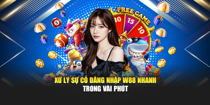 Xử lý sự cố đăng nhập W88 nhanh trong vài phút